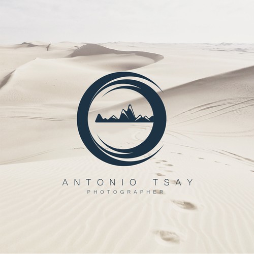 Logo design for landscape photographer