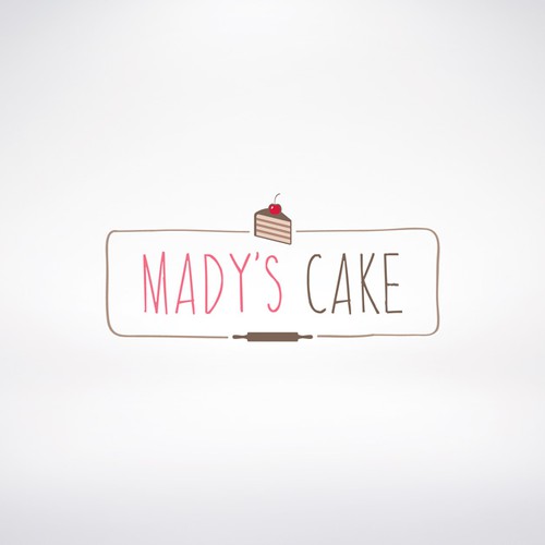 Create a logo for a young cake designer