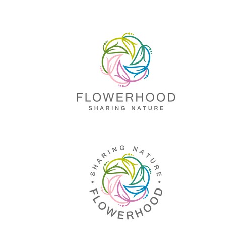Flowerhood logo