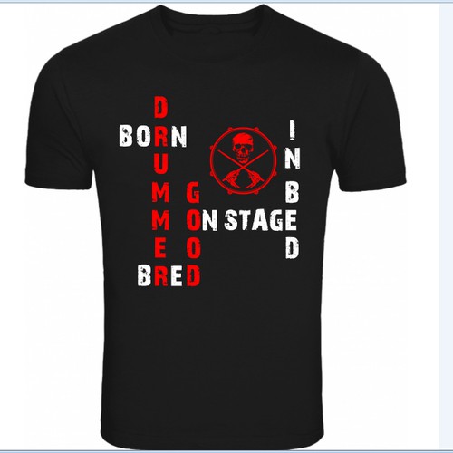 Drummer t shirt 3