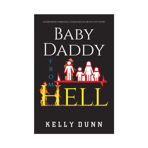 Baby Daddy Book cover Design