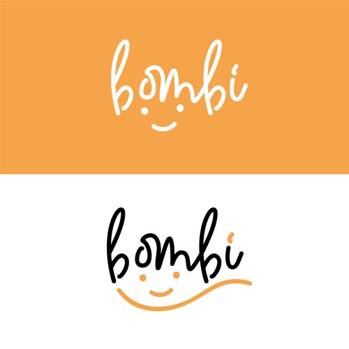 Cute Smiley Logo Bombi