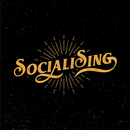 Sociali Sing Logo Design