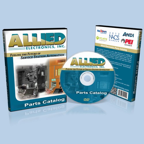 DVD design for catalog