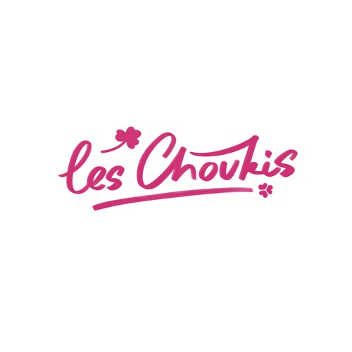 Les Choukis Handwritting Logo