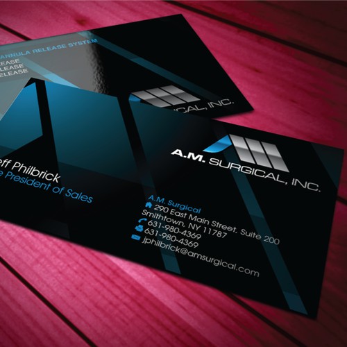 Business Card Proposal For A.M. Surgical, Inc.