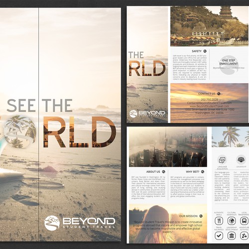 Brochure for Beyond Student Travel