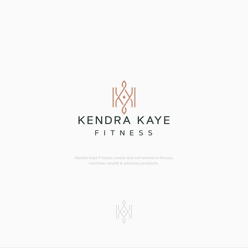 Logo for a women's fitness & nutrition company