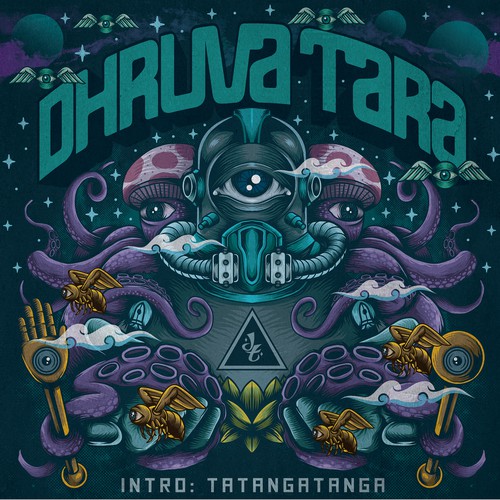 Dhruva Tara album cover design
