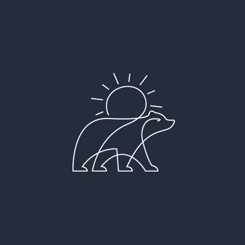 Bear logo for residential service contracting.