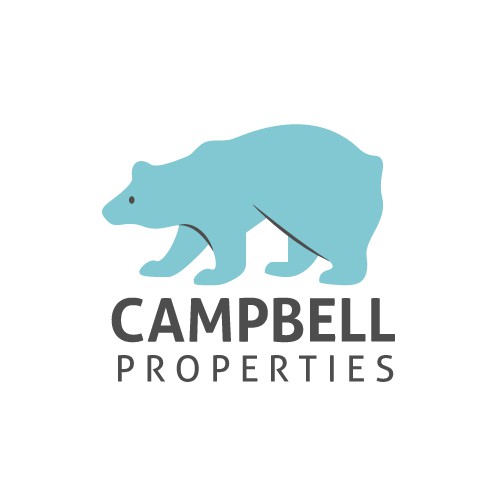 Bear logo for unique real estate company