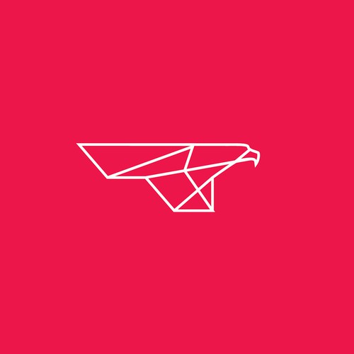 Bold & geometric logo for aluminium construction