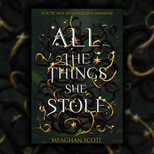 NA fantasy dark, twisty, and sexy Peter Pan retelling cover