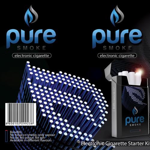 New product packaging wanted for Pure Smoke Electronic Cigarettes
