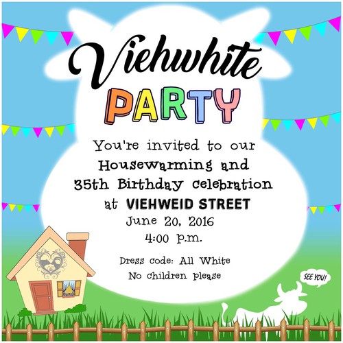 Housewarming Party Invitation Flyer