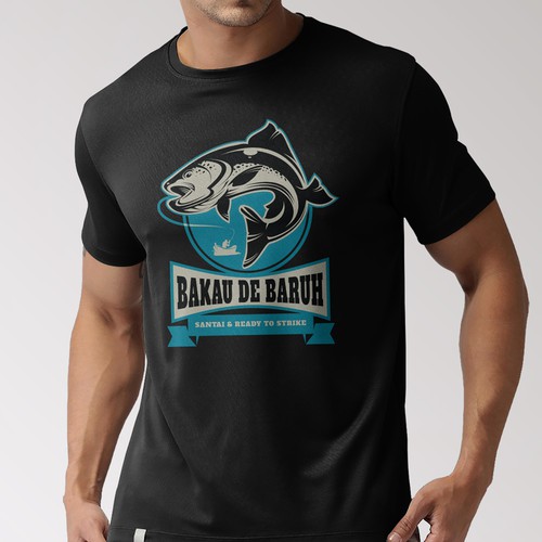 Angler t-shirt design
