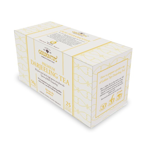 Golden Tips Teas carton