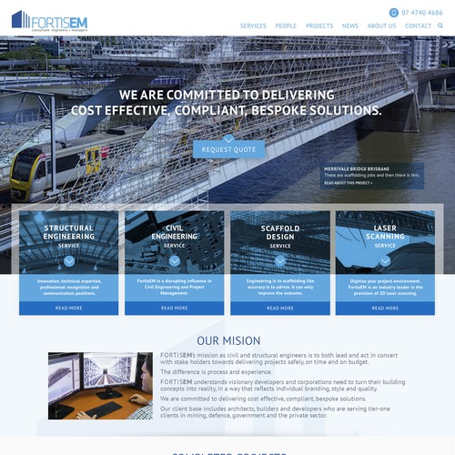 website for Engineering Consulting Firm