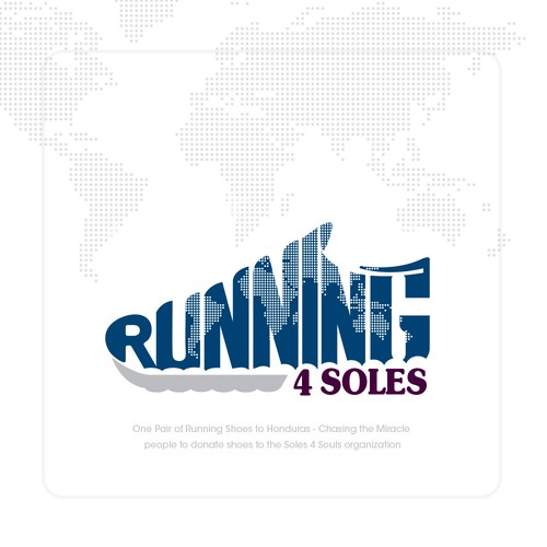 Logo Design for Running 4 Soles