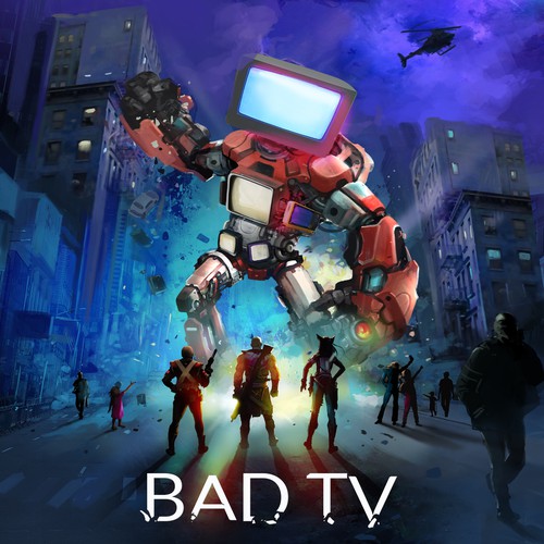 Bad Tv EP Artwork