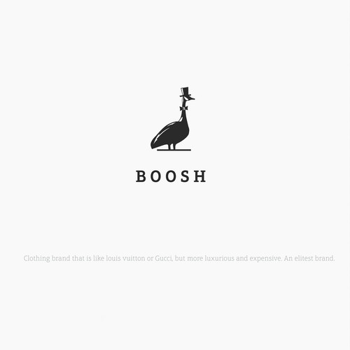 Bold goose logo