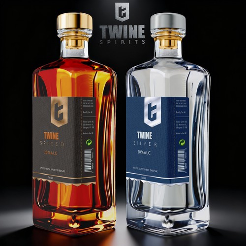 Spiced & White Rum Labels