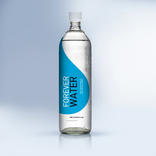 "Forever Water", label design