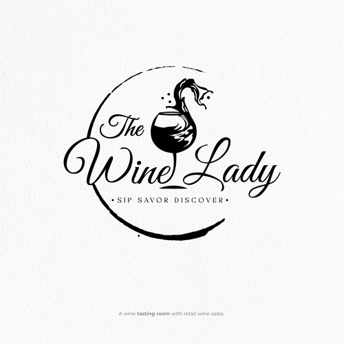 Logo concept for Wine talks