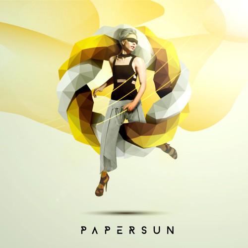 logo and design for papersun agency