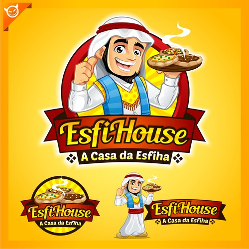 EsfiHouse LOGO for Restaurant at middle east