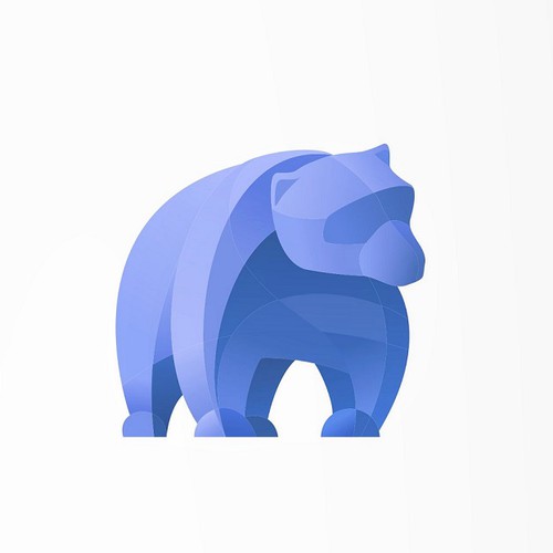 Abstract Illustration of a bear