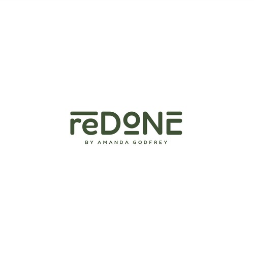 Logo for reDONE - a home organization brand.