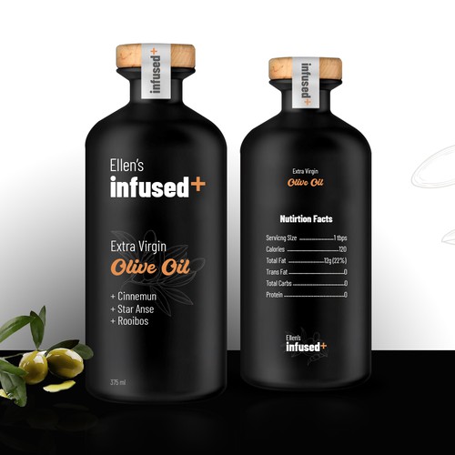 Olive Oil label design