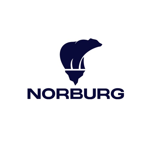 Norburg logo design