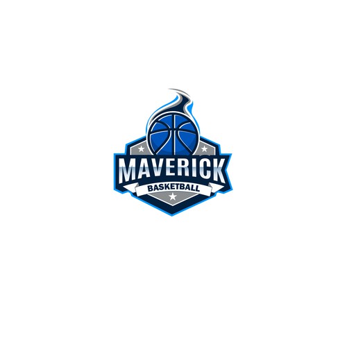 create a logo for Maverick Basketball