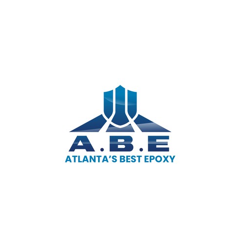 Bold logo concept for Atlanta's Best Epoxy logo