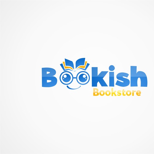 Bookish book store logo