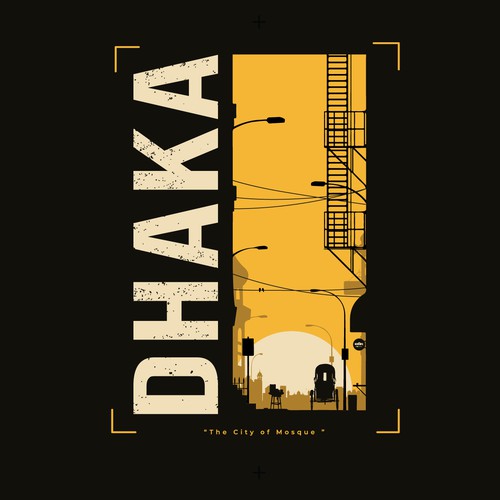 Dhaka, T- shirt Design.