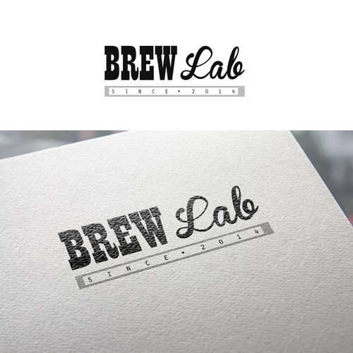 Create a modern logo for a high tech nanobrewery