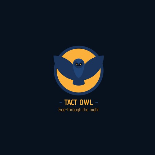Logo for 'Tact Owl'