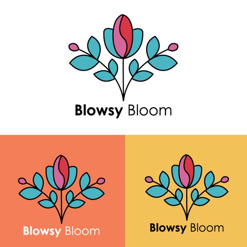 Blowsy Bloom Logo