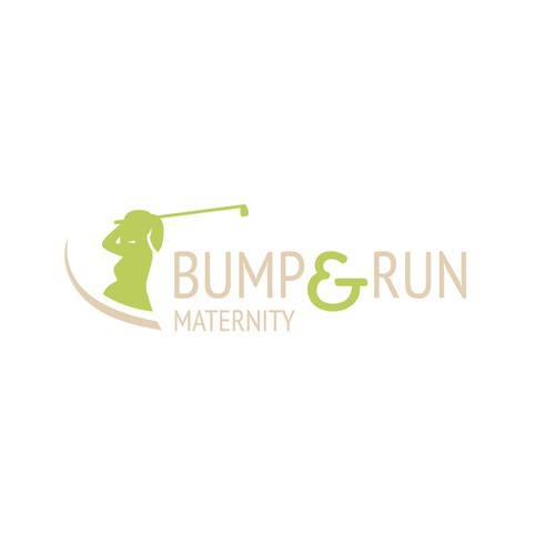 Create a logo for maternity women's golf clothing line