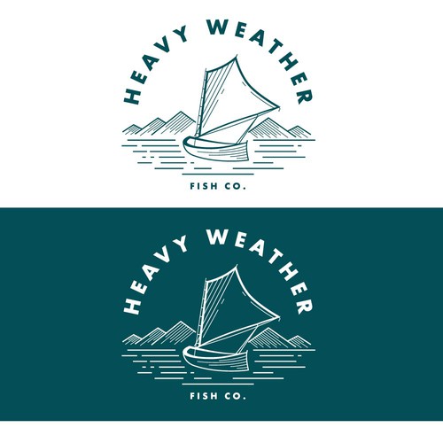 Vintage luxury badge line art logo design 