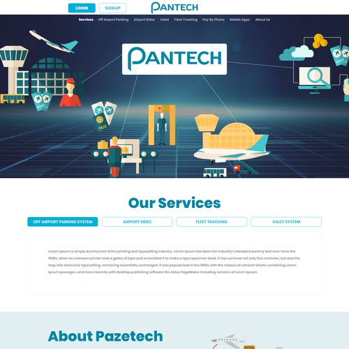 IT Solution Company - Targeting off Airport Parking System / Airport Shuttle