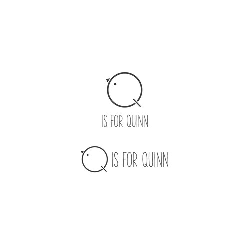 simple and cute logo for organic baby toys