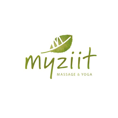 myziit_ Logo für Massage & Yoga