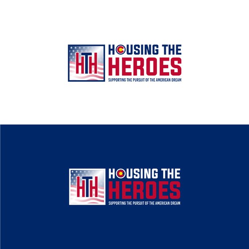 Logo concept for Housing The Heroes