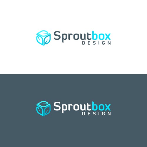 Cutting Edge Logo for SproutBox