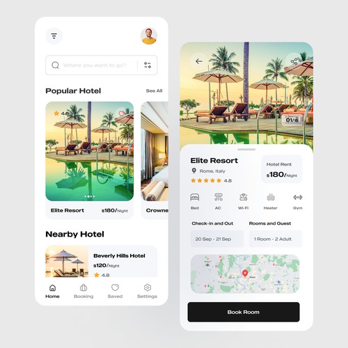 Hotel Booking Mobile App