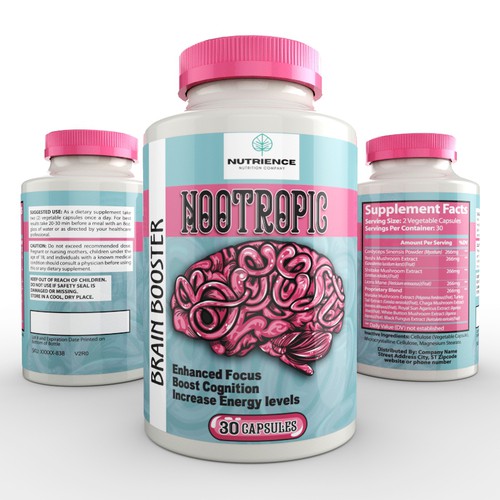 Nootropic Brain Booster Supplement